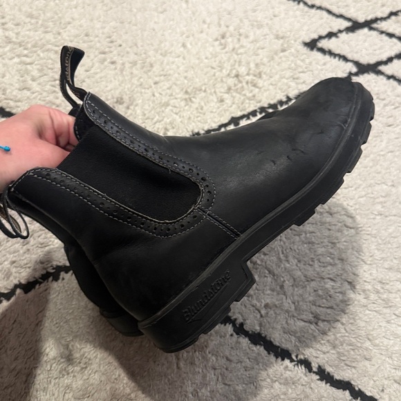 Blundstones 7 aus 9 usa Black Leather Ankle Boots - Picture 2 of 5